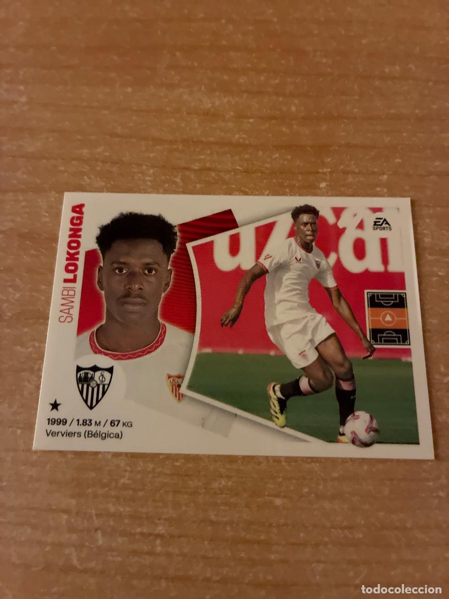 Cromos de f&uacute;tbol: 13 LOKONGA SEVILLA LIGA ESTE 2024 2025