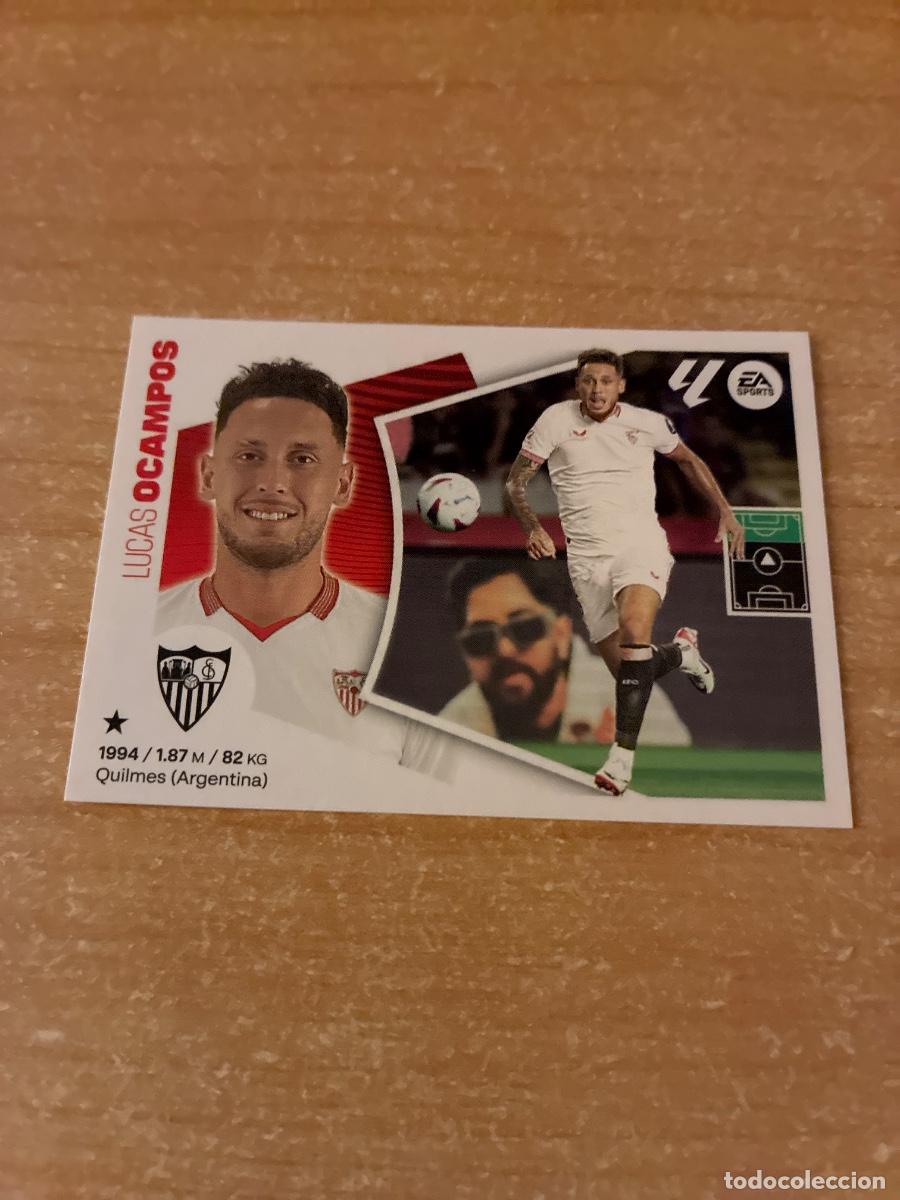 Cromos de f&uacute;tbol: 17 OCAMPOS SEVILLA LIGA ESTE 2024 2025