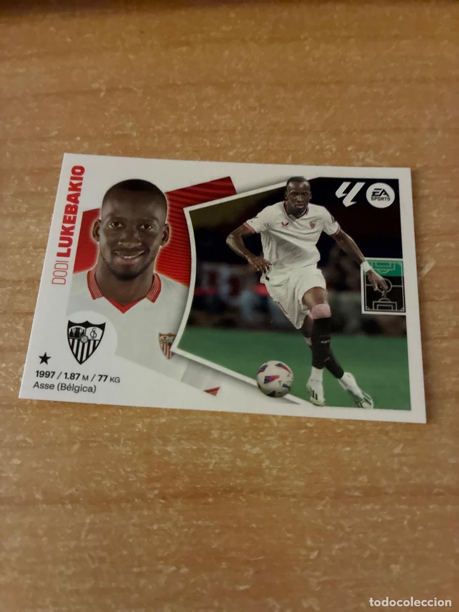 Cromos de f&uacute;tbol: 19 LUKEBAKIO SEVILLA LIGA ESTE 2024 2025