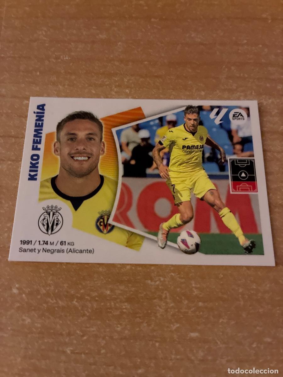 Cromos de f&uacute;tbol: 6 KIKO FEMENIA VILLARREAL LIGA ESTE 2024 2025