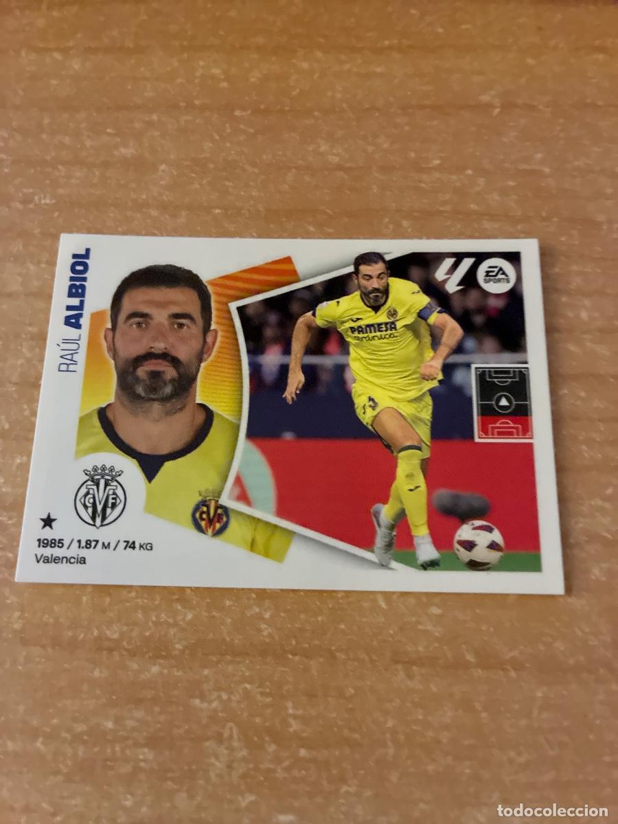 Cromos de f&uacute;tbol: 8 A ALBIOL VILLARREAL LIGA ESTE 2024 2025