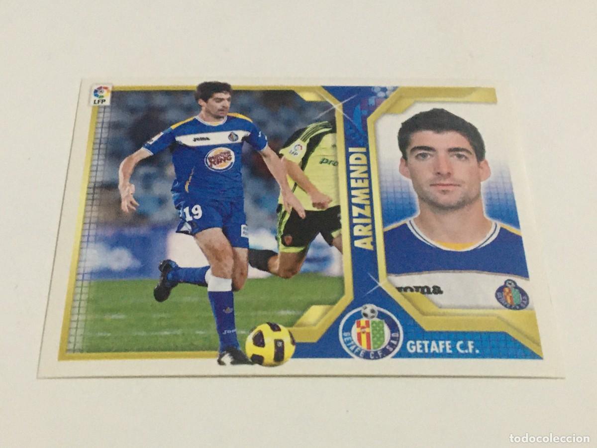 Cromos de f&uacute;tbol: CROMO LIGA 11-12 2011-12 ARIZMENDI NUMERO 16 BAJA GETAFE CF EDICIONES ESTE , NUNCA PEGADO