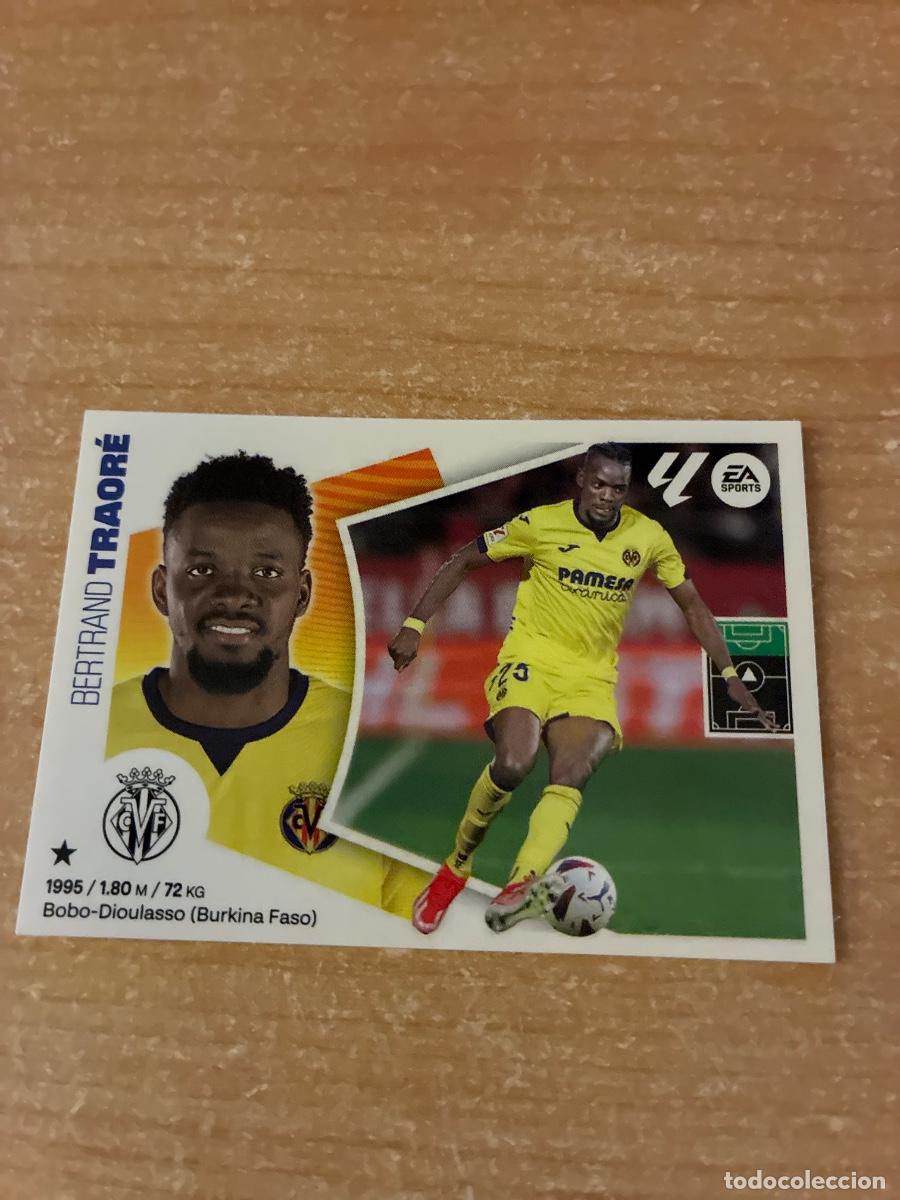 Cromos de f&uacute;tbol: 18 B TRAORE VILLARREAL LIGA ESTE 2024 2025