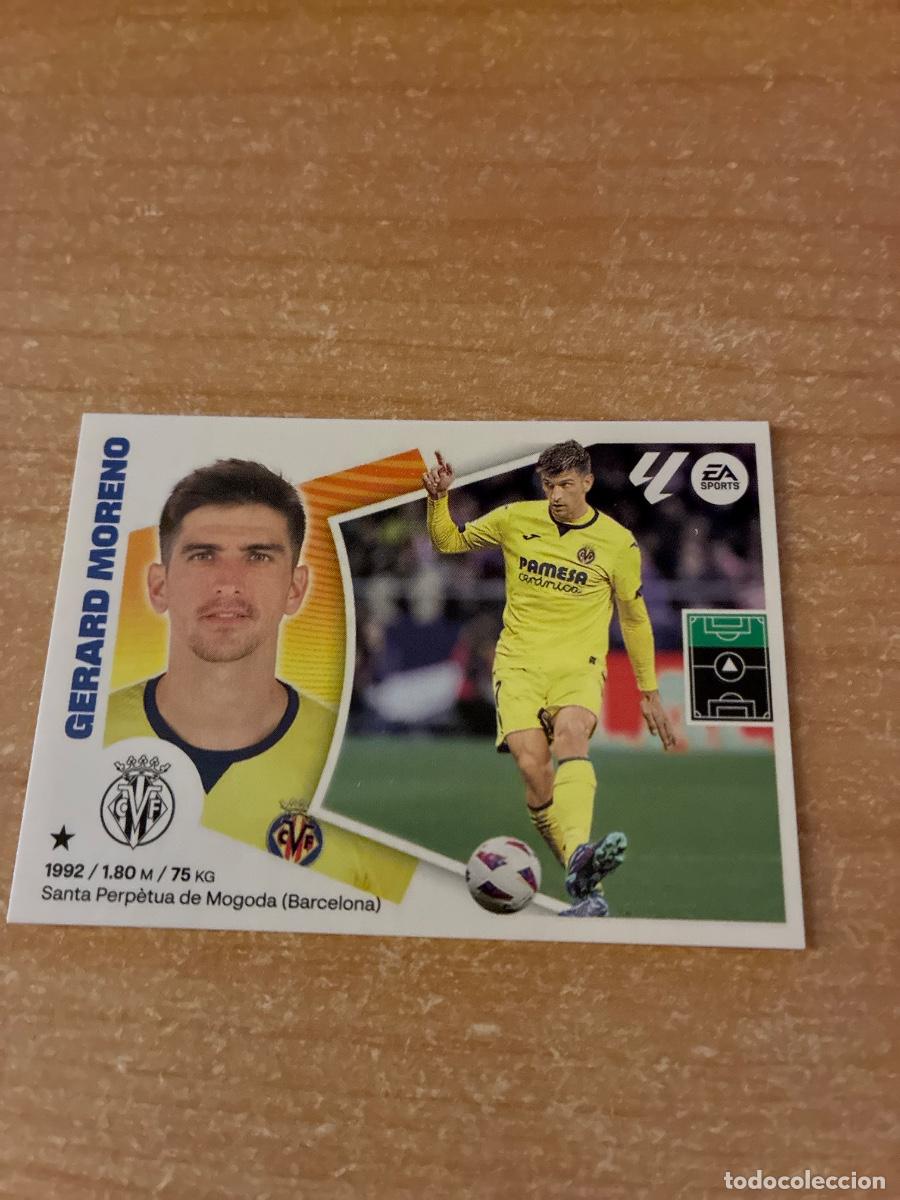 Cromos de f&uacute;tbol: 19 GERARD MORENO VILLARREAL LIGA ESTE 2024 2025