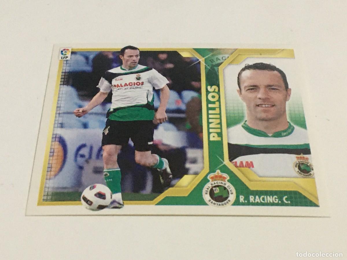 Cromos de f&uacute;tbol: CROMO LIGA 11-12 2011-12 PINILLOS NUMERO 4 BAJA RACING SANTANDER EDICIONES ESTE , NUNCA PEGADO