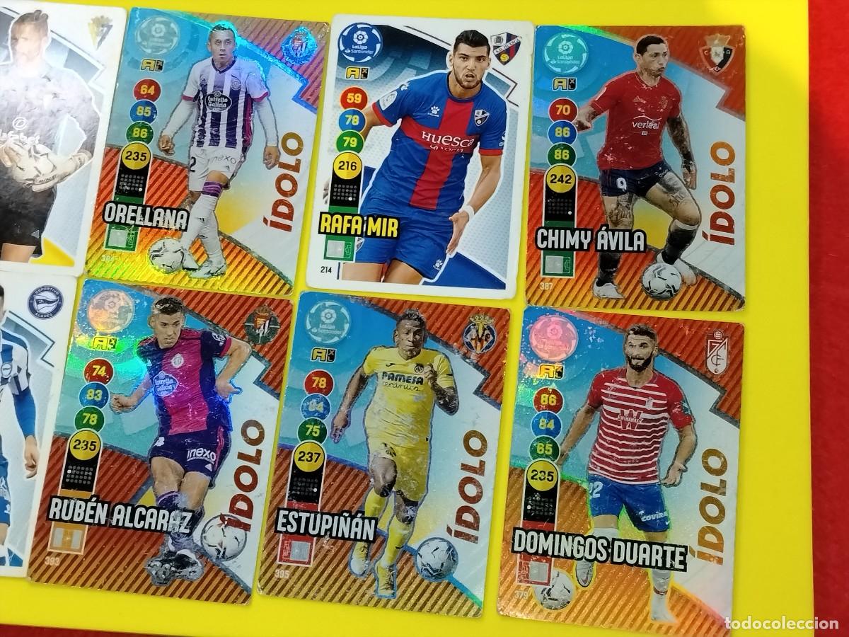 Figurine di Calcio: LOTE DE 9 CARTAS DE F&Uacute;TBOL LIGA 2020-21 DE PANINI - ADRENALYN TRADING CARD GAME