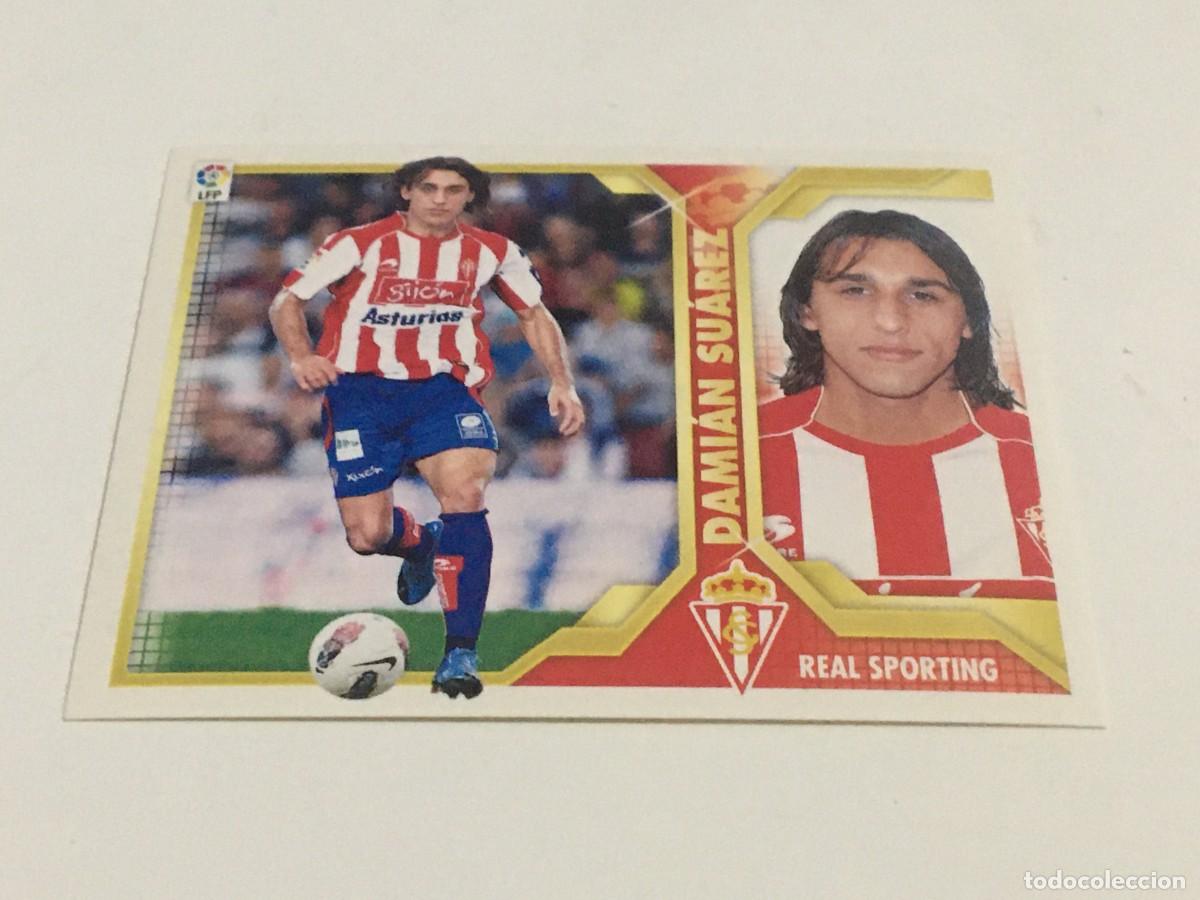 Cromos de f&uacute;tbol: CROMO LIGA 11-12 2011-12 DAMIAN SUAREZ NUMERO 4B COLOCA SPORTING GIJON EDICIONES ESTE , NUNCA PEGADO