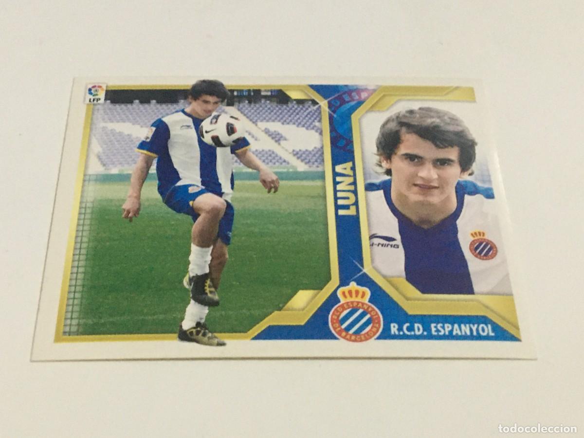 Cromos de f&uacute;tbol: CROMO LIGA 11-12 2011-12 LUNA ULTIMOS FICHAJES NUMERO 5 RCD ESPANYOL EDICIONES ESTE , NUNCA PEGADO