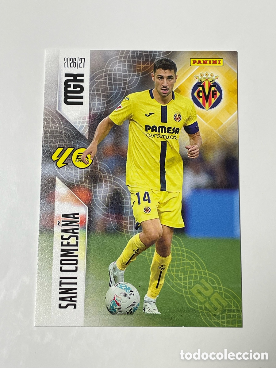 Cromos de f&uacute;tbol: Santi Comesa&ntilde;a Villarreal Panini Megacracks 26/27 #370