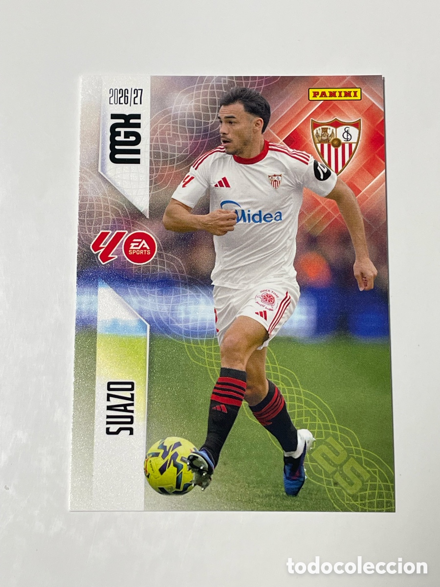 Cromos de f&uacute;tbol: Gabriel Suazo Sevilla Panini Megacracks 26/27 #333