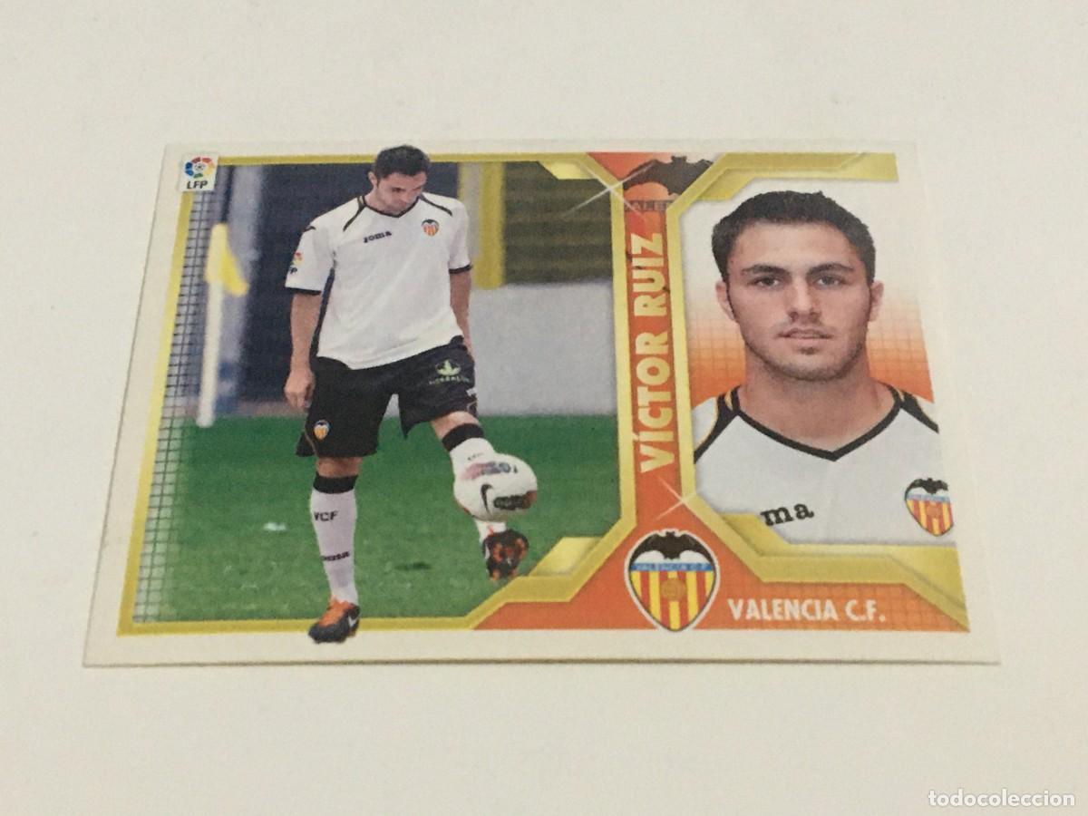 Cromos de f&uacute;tbol: CROMO LIGA 11-12 2011-12 VICTOR RUIZ ULTIMOS FICHAJES NUMERO 53 VALENCIA CF EDICIONES ESTE SIN PEGAR