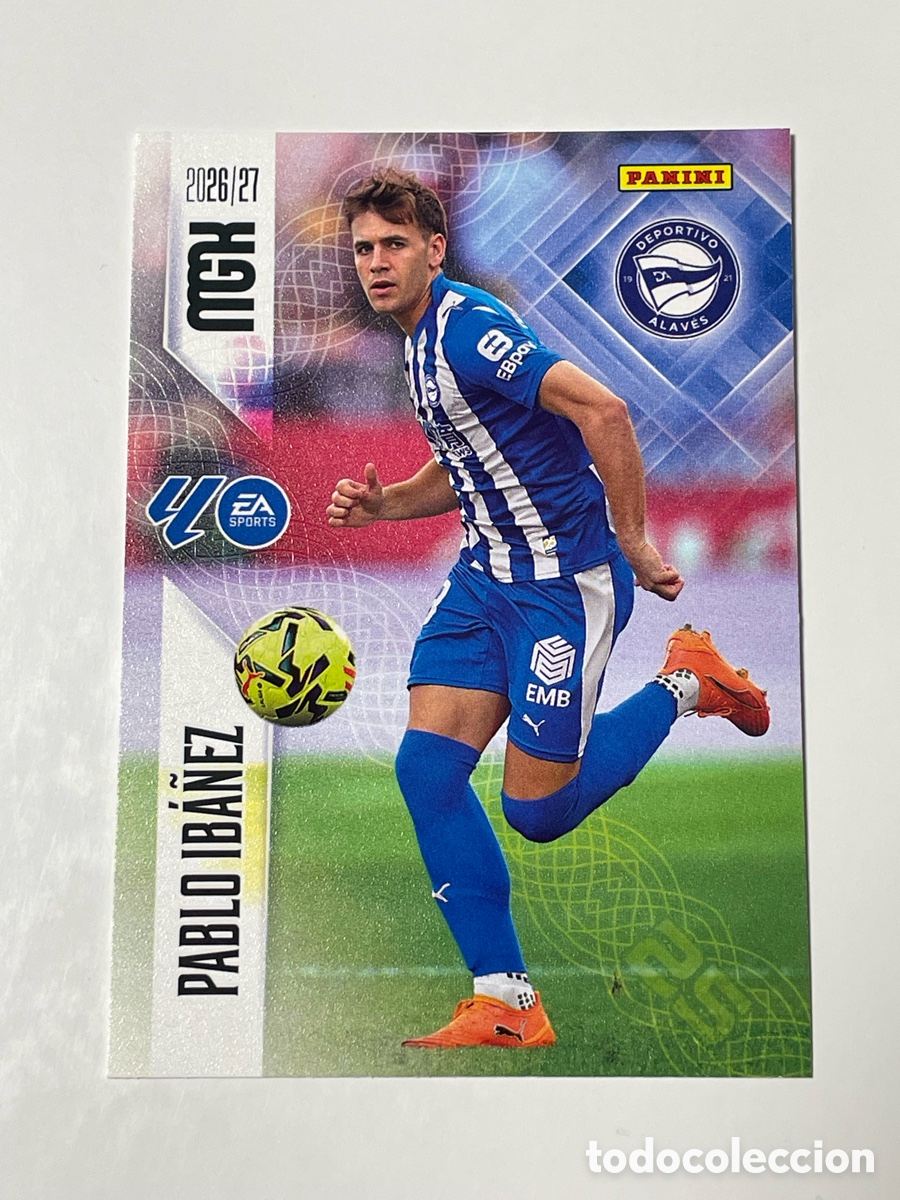 Cromos de f&uacute;tbol: Pablo Ib&aacute;&ntilde;ez Alav&eacute;s Panini Megacracks 26/27 #31