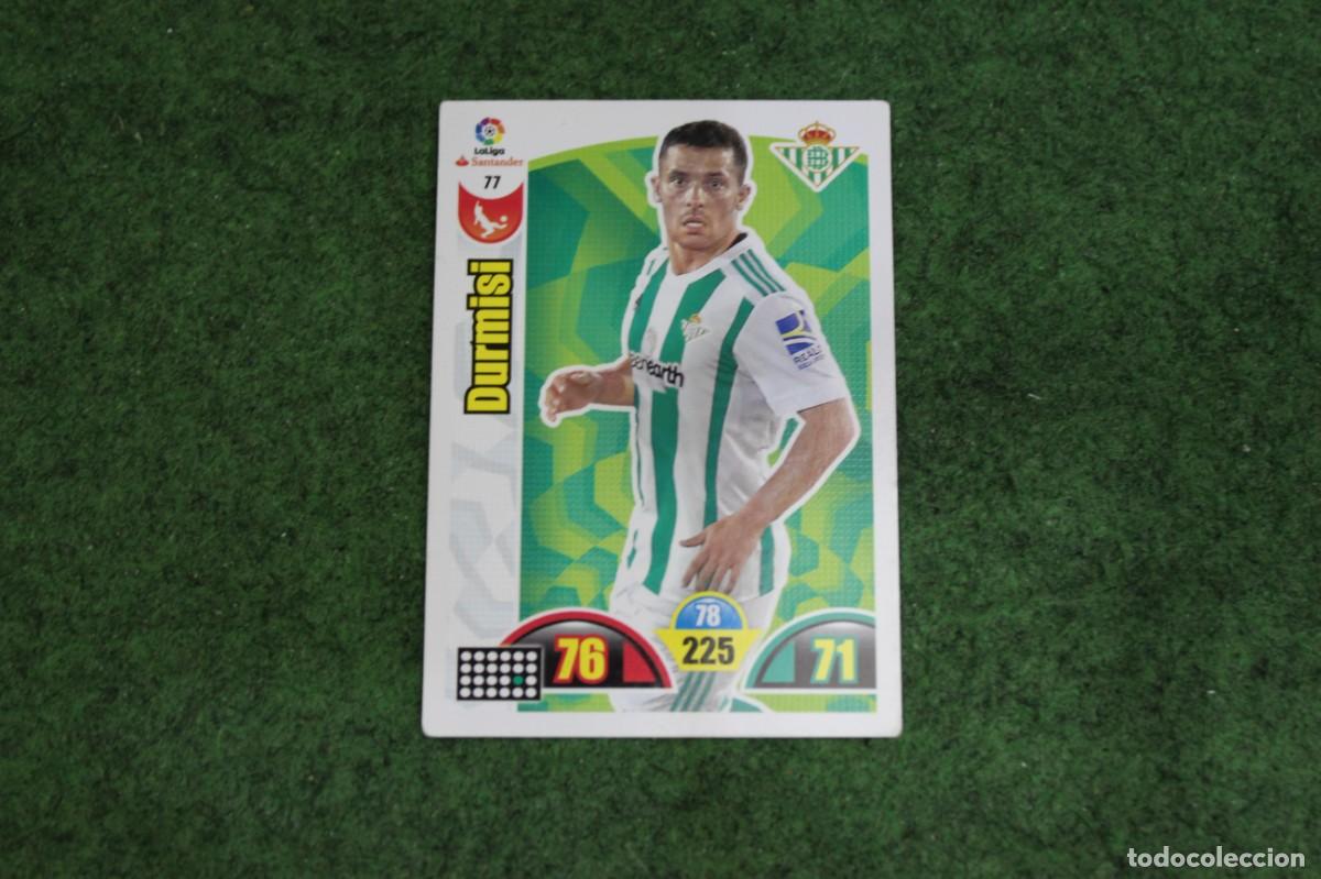 Cromos de f&uacute;tbol: 77 DURMISI ADRENALYN XL 2017 2018 17 18 LALIGA SANTANDER
