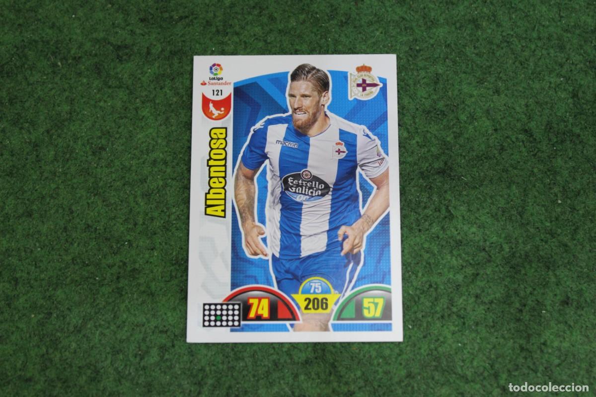 Cromos de f&uacute;tbol: 121 ALBENTOSA ADRENALYN XL 2017 2018 17 18 LALIGA SANTANDER