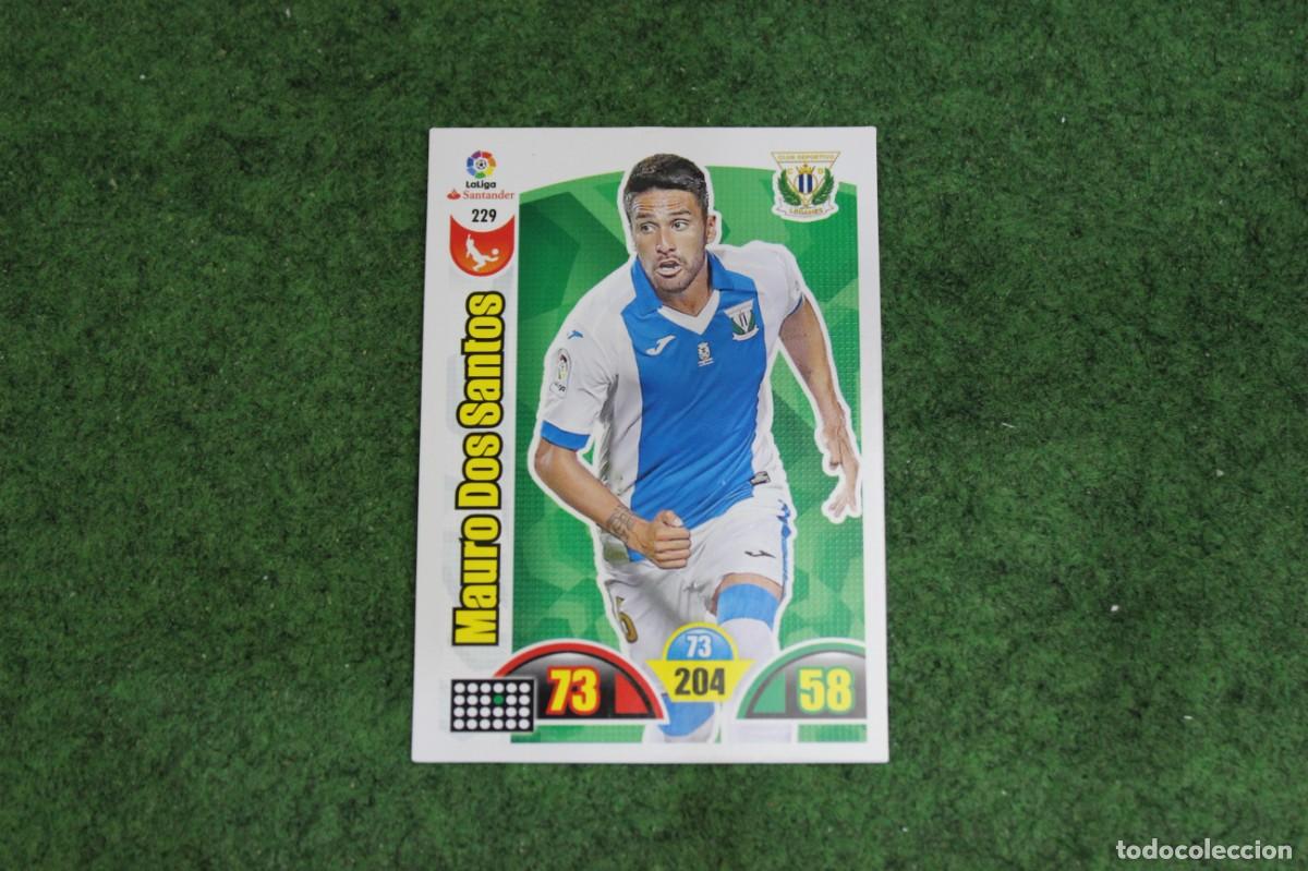 Cromos de f&uacute;tbol: 229 MAURO DOS SANTOS ADRENALYN XL 2017 2018 17 18 LALIGA SANTANDER