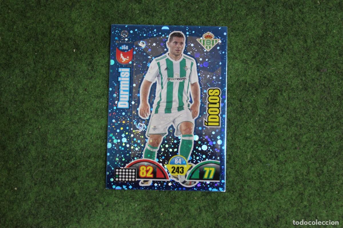 Cromos de f&uacute;tbol: 368 DURMISI ADRENALYN XL 2017 2018 17 18 LALIGA SANTANDER