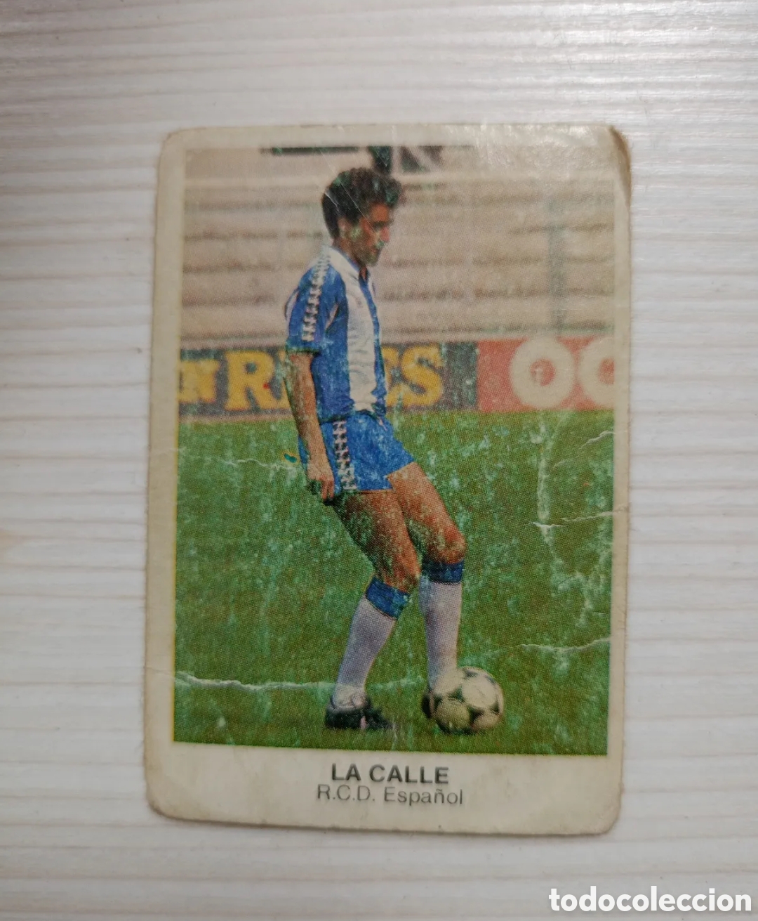 Figurine di Calcio: LA CALLE ESPA&Ntilde;OL CANO 1983 1984 CROMO FUTBOL 83 84 LIGA
