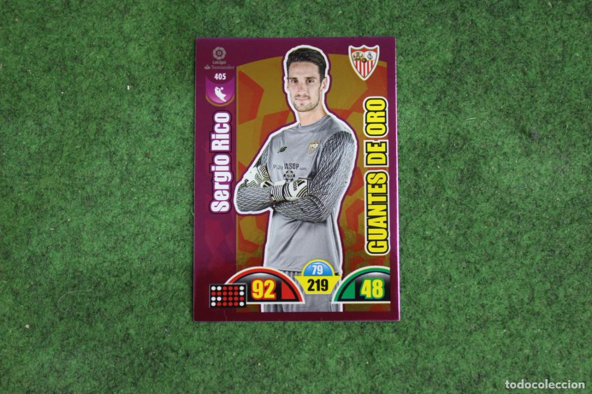 Cromos de f&uacute;tbol: 405 SERGIO RICO ADRENALYN XL 2017 2018 17 18 LALIGA SANTANDER