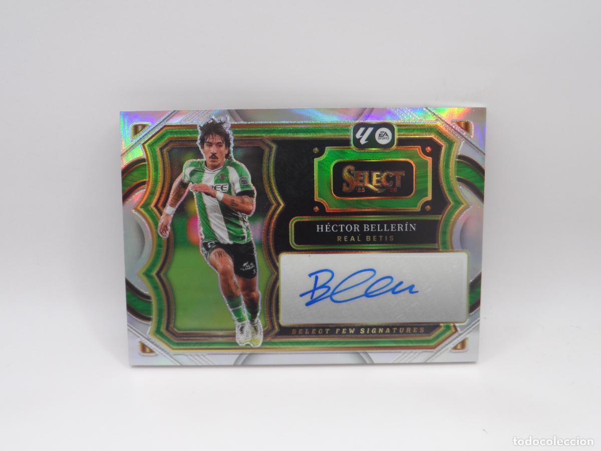 Cromos de f&uacute;tbol: AUTO HECTOR BELLERIN BETIS PANINI SELECT 2025 2026 25 26 AUTOGRAFO PRIZM