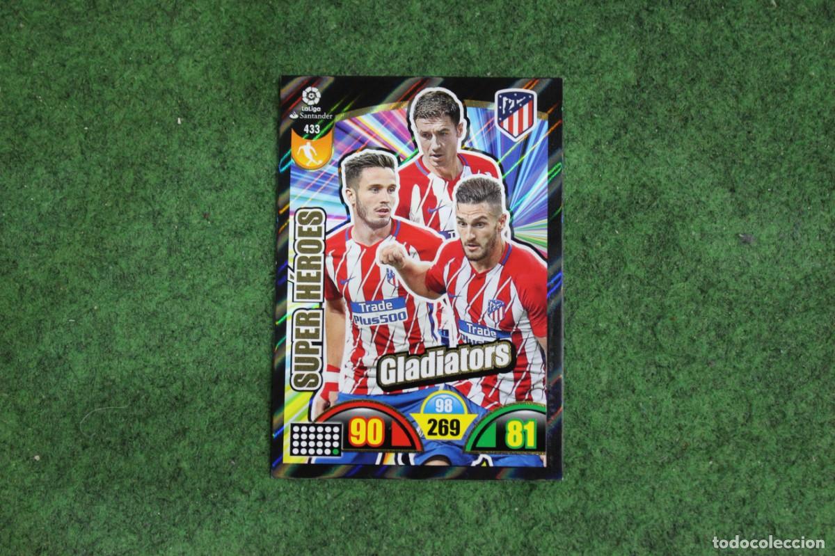 Football Stickers: 433 GLADIATORS ADRENALYN XL 2017 2018 17 18 LALIGA SANTANDER