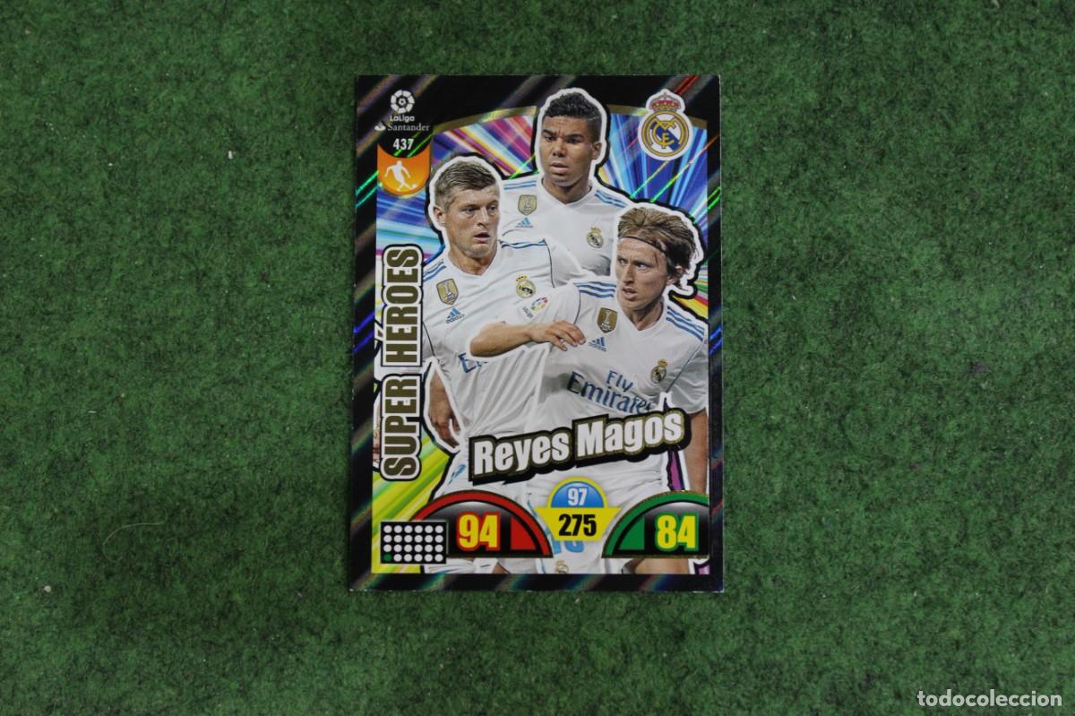 Football Stickers: 437 REYES MAGOS ADRENALYN XL 2017 2018 17 18 LALIGA SANTANDER
