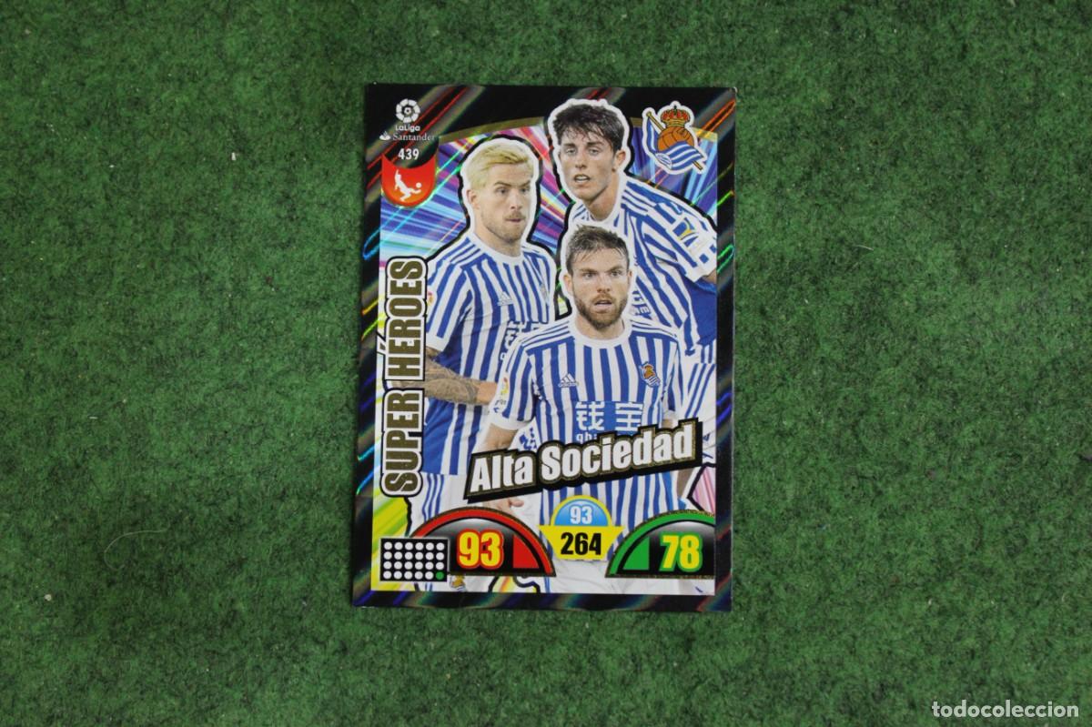Football Stickers: 439 ALTA SOCIEDAD ADRENALYN XL 2017 2018 17 18 LALIGA SANTANDER