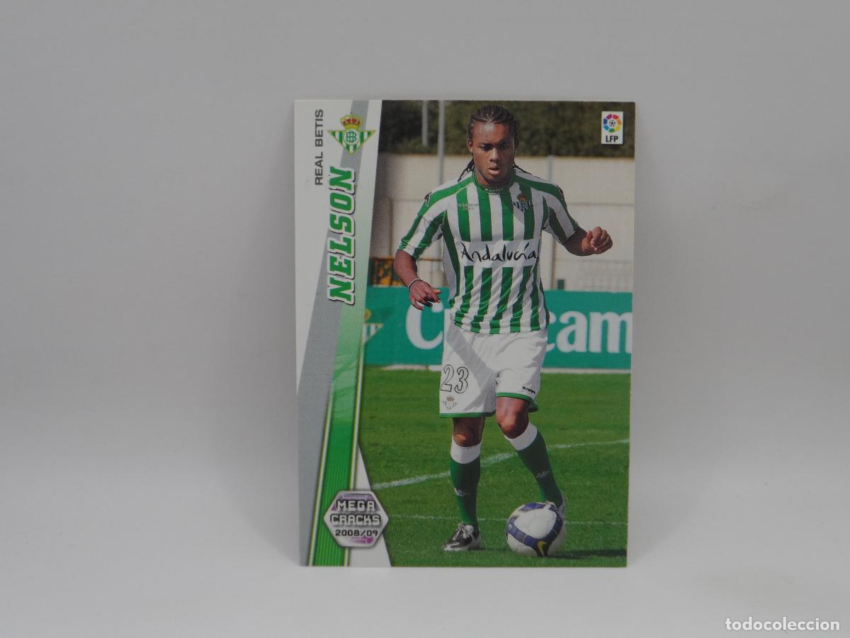 Cromos de f&uacute;tbol: 479 NELSON BETIS NUEVO FICHAJE PANINI MEGACRACKS 2008 2009 08 09