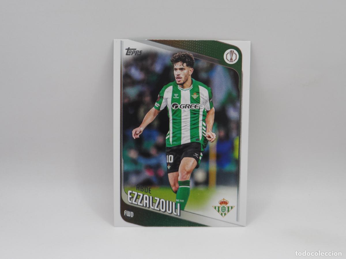 Cromos de f&uacute;tbol: 149 ABDE EZZALZOULI BETIS TOPPS FLAGSHIP COMPETITIONS 2025 2026 25 26