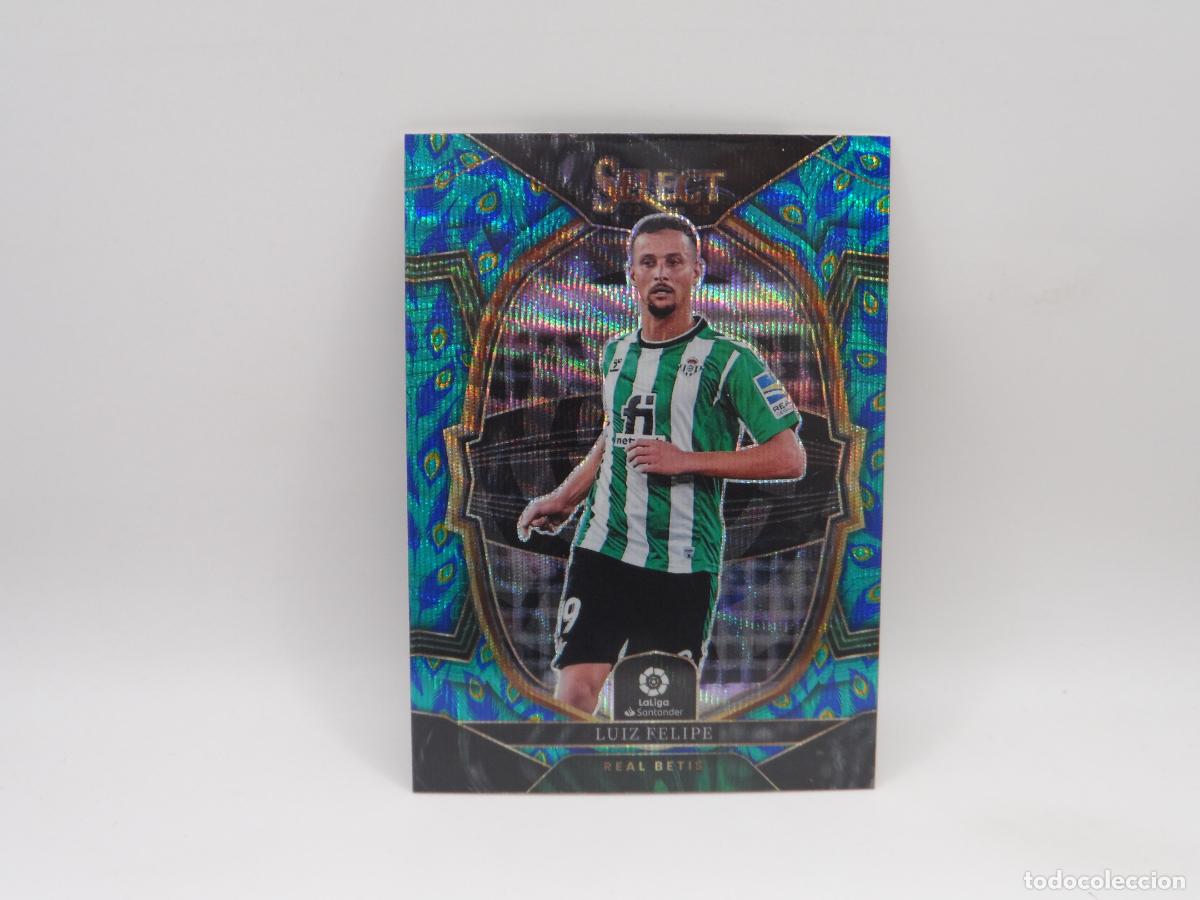 Cromos de f&uacute;tbol: 67 LUIZ FELIPE PARALELA PEACOCK BETIS PANINI SELECT LIGA 2022 2023 22 23 PRIZM
