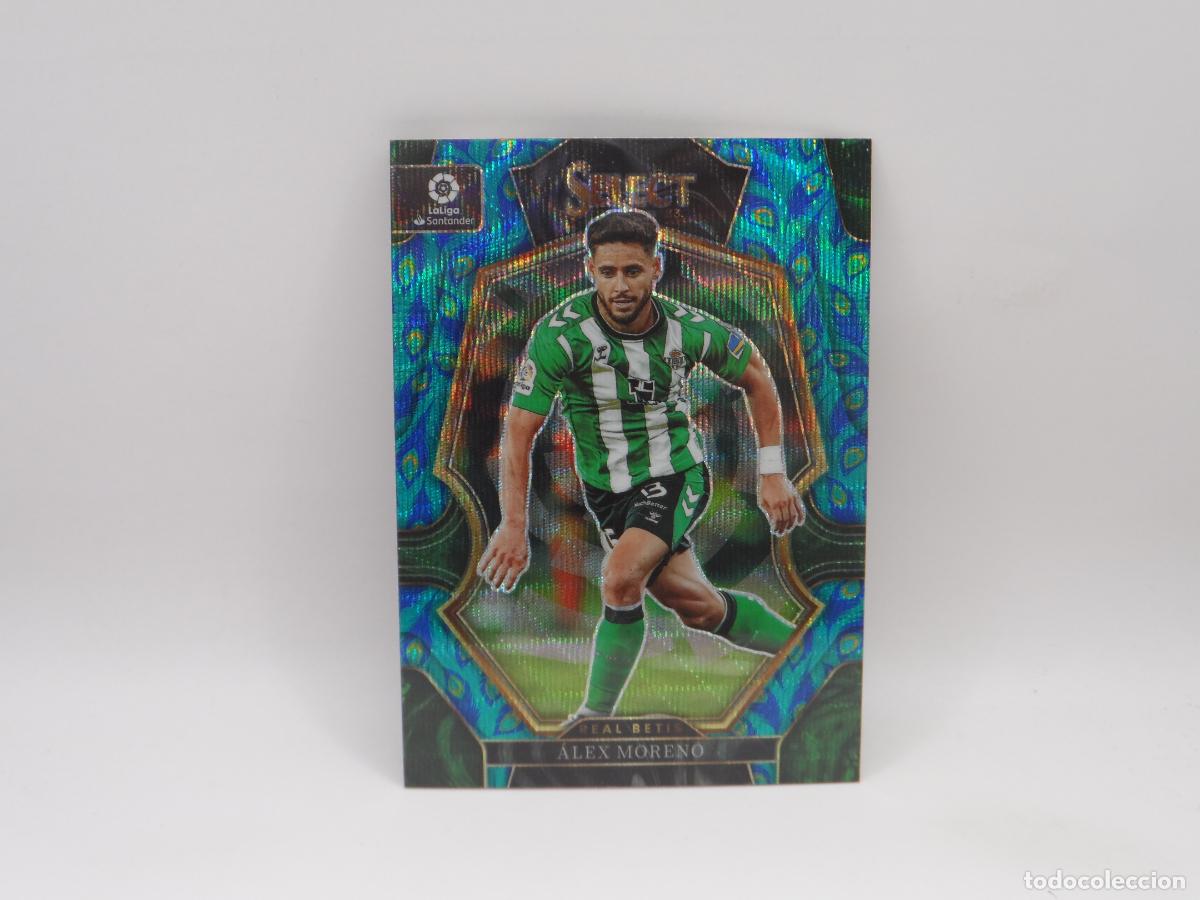 Cromos de f&uacute;tbol: 153 ALEX MORENO PARALELA PEACOCK BETIS PANINI SELECT 2022 2023 22 23