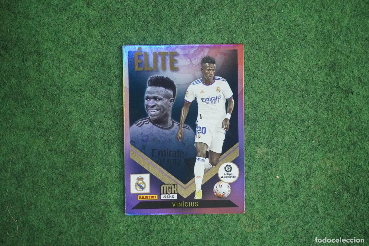 Cromos de f&uacute;tbol: 9 VINICIUS REAL MADRID ELITE MEGACRACKS 2022 2023 MGK 22 23 PANINI