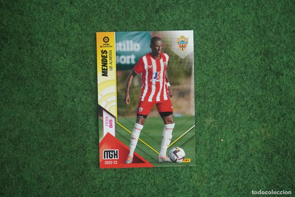 Cromos de f&uacute;tbol: 13 BIS MENDES ALMERIA MEGACRACKS 2022 2023 LALIGA SANTANDER MGK 22 23 PANINI