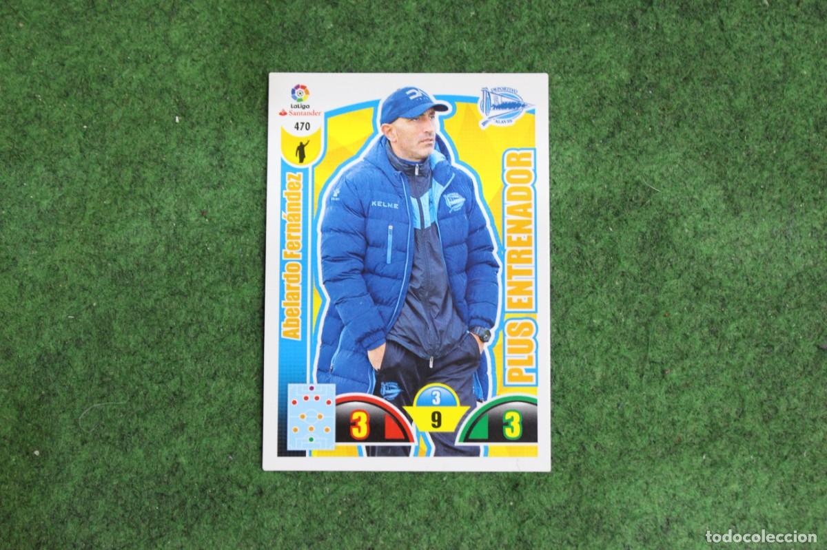 Cromos de f&uacute;tbol: 470 ABELARDO FERN&Aacute;NDEZ ADRENALYN XL 2017 2018 17 18 LALIGA SANTANDER
