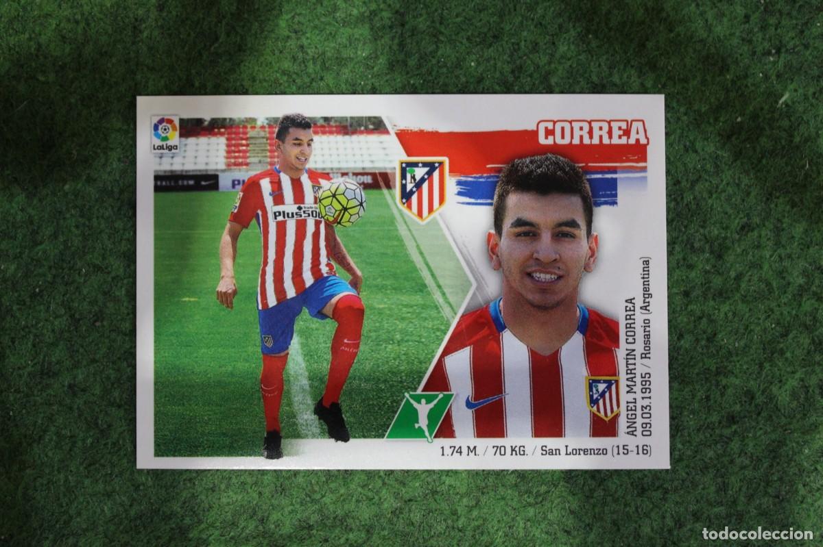Cromos de f&uacute;tbol: 18 CORREA ATL&Eacute;TICO DE MADRID LIGA ESTE PANINI 2015 2016 LIGA BBVA