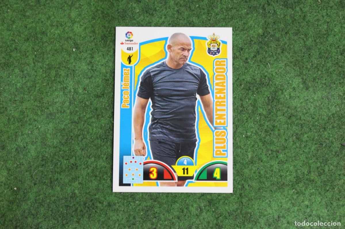 Cromos de f&uacute;tbol: 481 PACO J&Eacute;MEZ ADRENALYN XL 2017 2018 17 18 LALIGA SANTANDER