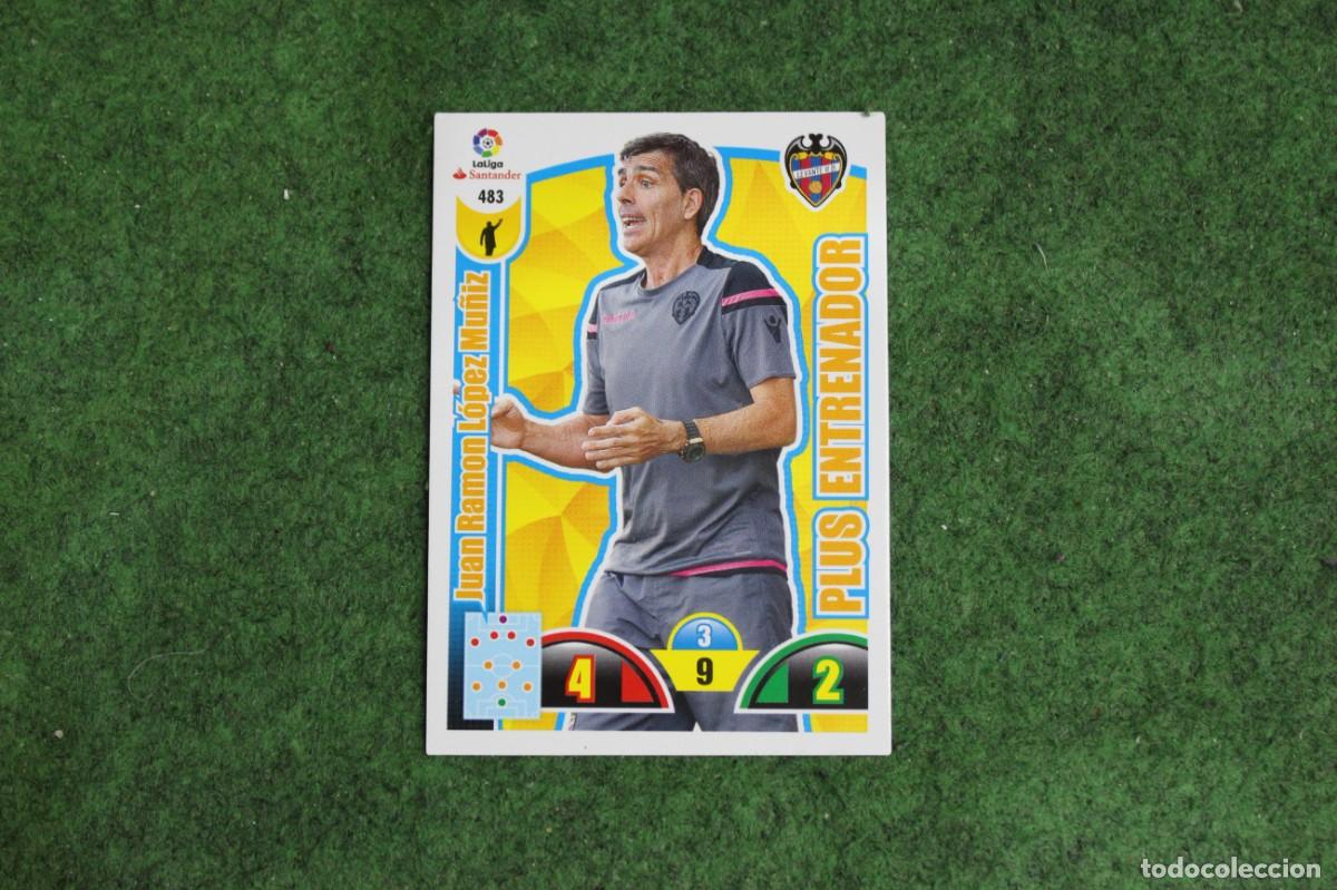 Cromos de f&uacute;tbol: 483 JUAN RAM&Oacute;N L&Oacute;PEZ MU&Ntilde;IZ ADRENALYN XL 2017 2018 17 18 LALIGA SANTANDER