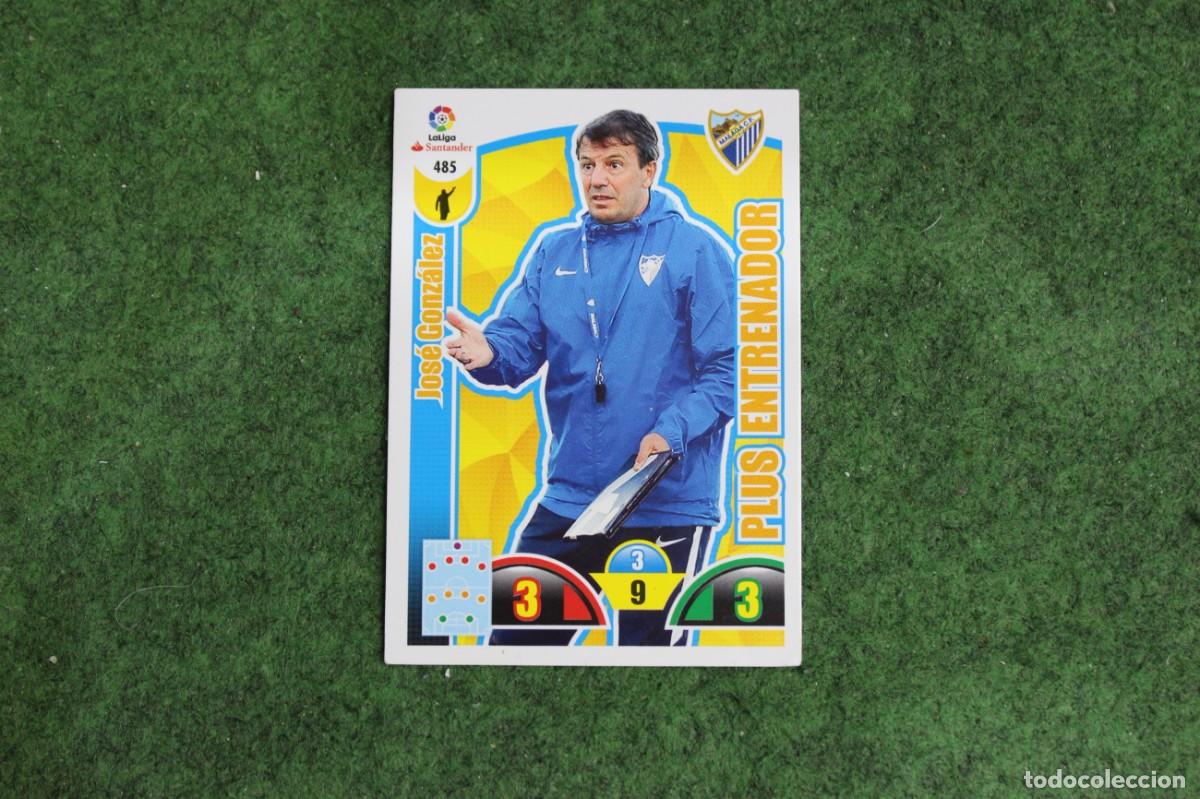 Cromos de f&uacute;tbol: 485 JOS&Eacute; GONZ&Aacute;LEZ ADRENALYN XL 2017 2018 17 18 LALIGA SANTANDER