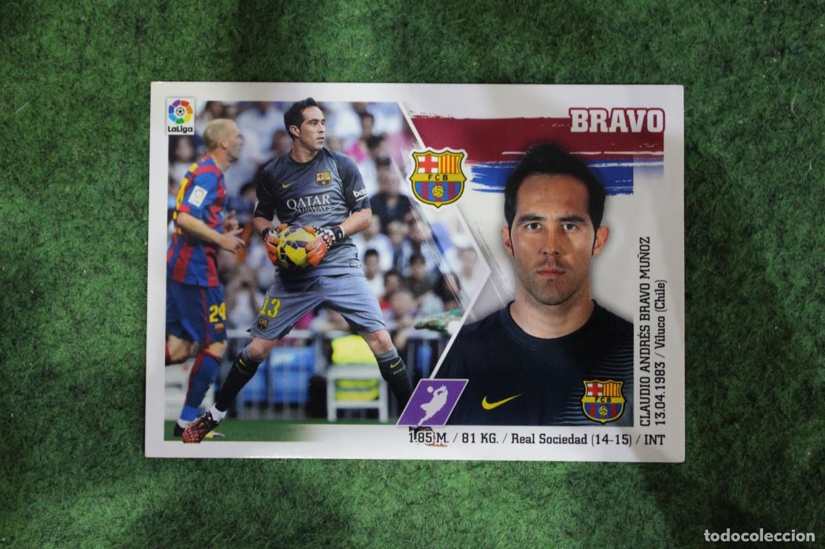 Cromos de f&uacute;tbol: 3 BRAVO BARCELONA LIGA ESTE PANINI 2015 2016 LIGA BBVA