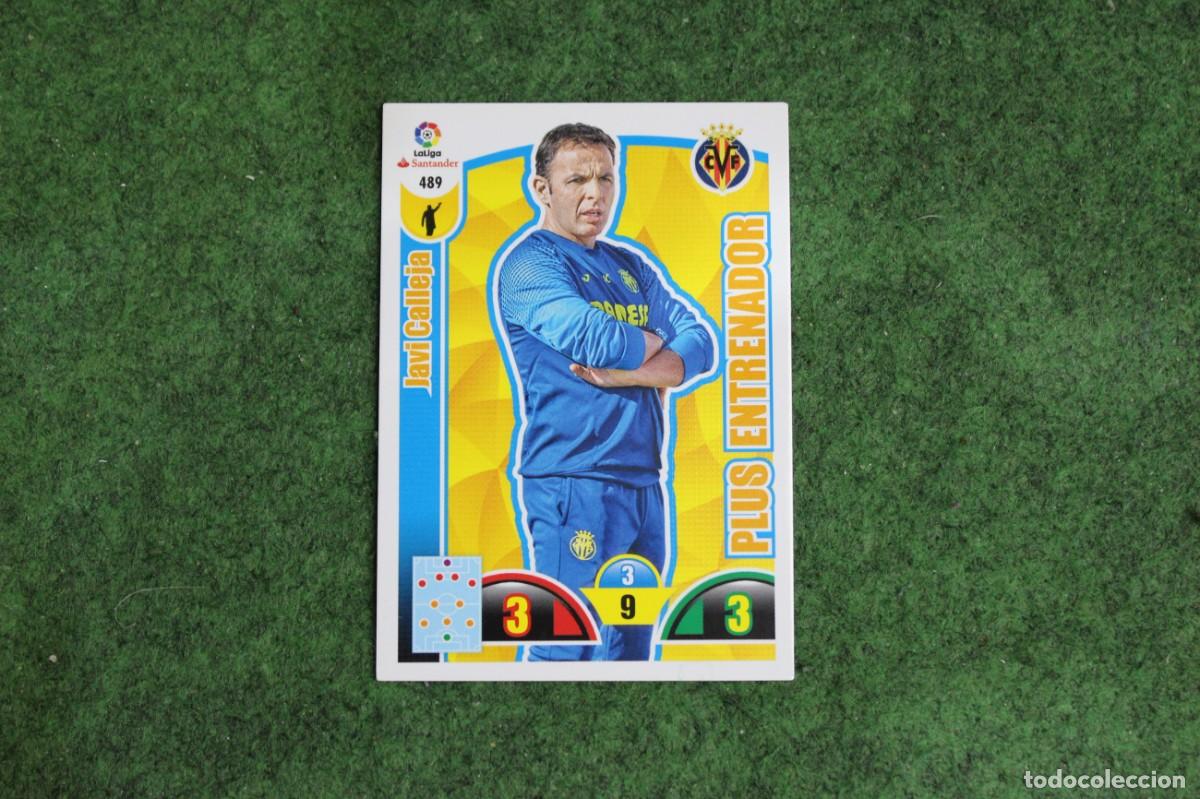 Cromos de f&uacute;tbol: 489 JAVI CALLEJA ADRENALYN XL 2017 2018 17 18 LALIGA SANTANDER