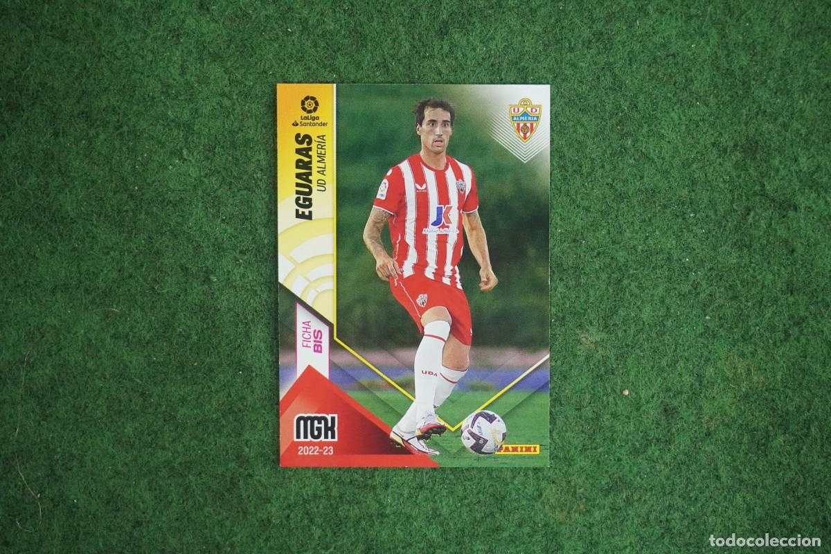 Cromos de f&uacute;tbol: 21 BIS EGUARAS ALMERIA MEGACRACKS 2022 2023 LALIGA SANTANDER MGK 22 23 PANINI