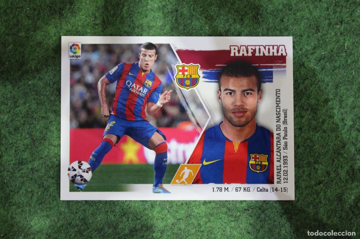Cromos de f&uacute;tbol: 16 RAFINHA BARCELONA LIGA ESTE PANINI 2015 2016 LIGA BBVA