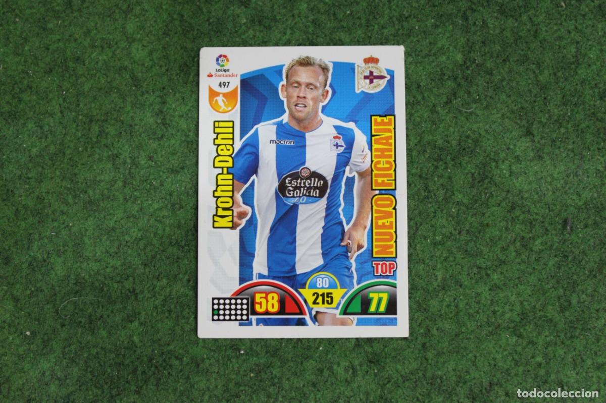 Cromos de f&uacute;tbol: 497 KROHN-DEHLI ADRENALYN XL 2017 2018 17 18 LALIGA SANTANDER
