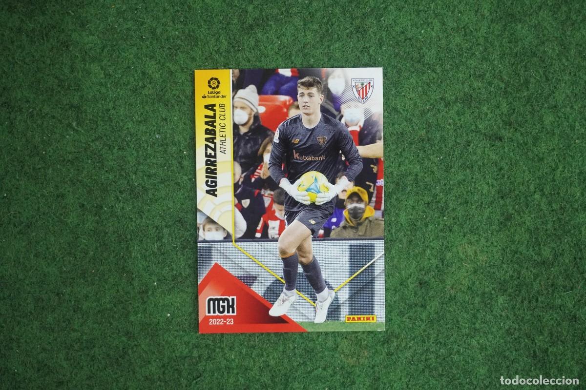 Cromos de f&uacute;tbol: 30 AGIRREZABALA ATHLETIC CLUB MEGACRACKS 2022 2023 LALIGA SANTANDER MGK 22 23 PANINI