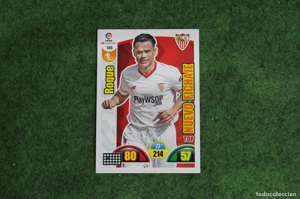 Cromos de f&uacute;tbol: 500 ROQUE ADRENALYN XL 2017 2018 17 18 LALIGA SANTANDER