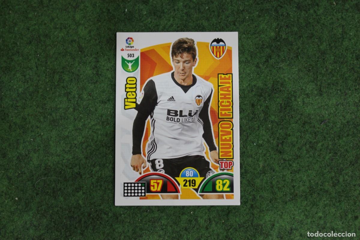 Cromos de f&uacute;tbol: 503 VIETTO ADRENALYN XL 2017 2018 17 18 LALIGA SANTANDER