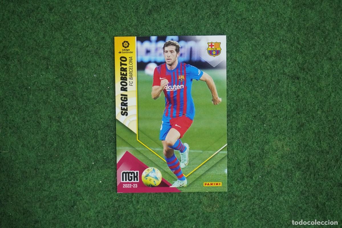 Cromos de f&uacute;tbol: 67 SERGI ROBERTO BARCELONA MEGACRACKS 2022 2023 LALIGA SANTANDER MGK 22 23 PANINI