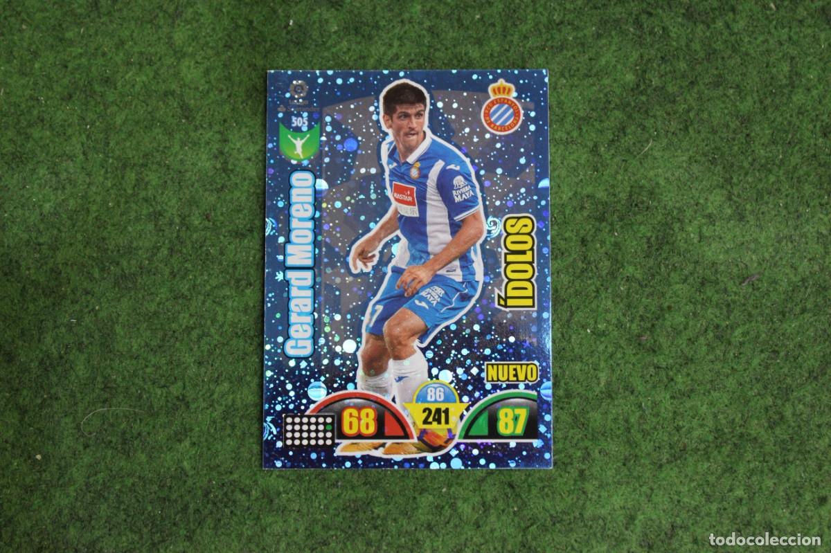 Cromos de f&uacute;tbol: 505 GERARD MORENO ADRENALYN XL 2017 2018 17 18 LALIGA SANTANDER