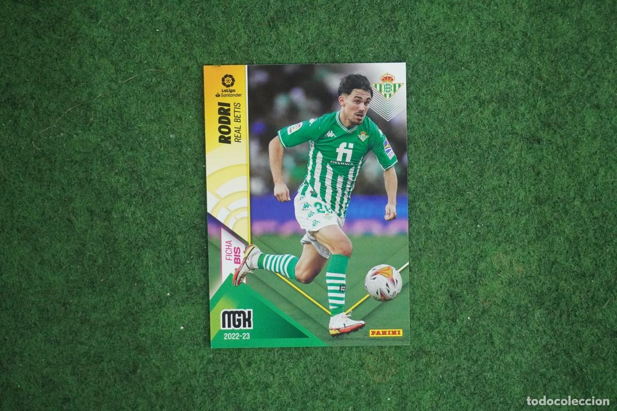 Cromos de f&uacute;tbol: 92 BIS RODRI BETIS MEGACRACKS 2022 2023 LALIGA SANTANDER MGK 22 23 PANINI