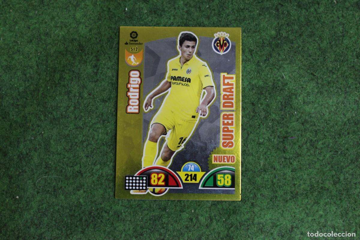 Cromos de f&uacute;tbol: 512 RODRIGO ADRENALYN XL 2017 2018 17 18 LALIGA SANTANDER