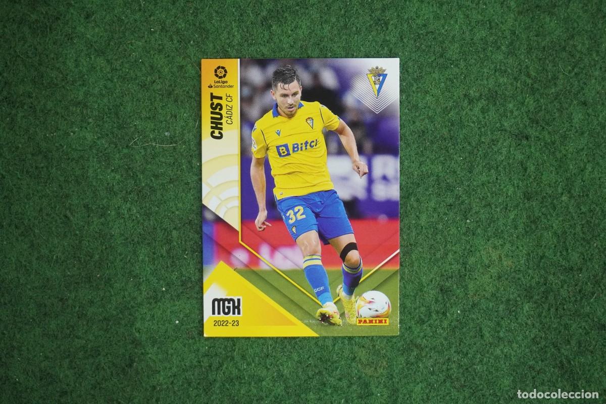 Cromos de f&uacute;tbol: 107 CHUST CADIZ MEGACRACKS 2022 2023 LALIGA SANTANDER MGK 22 23 PANINI